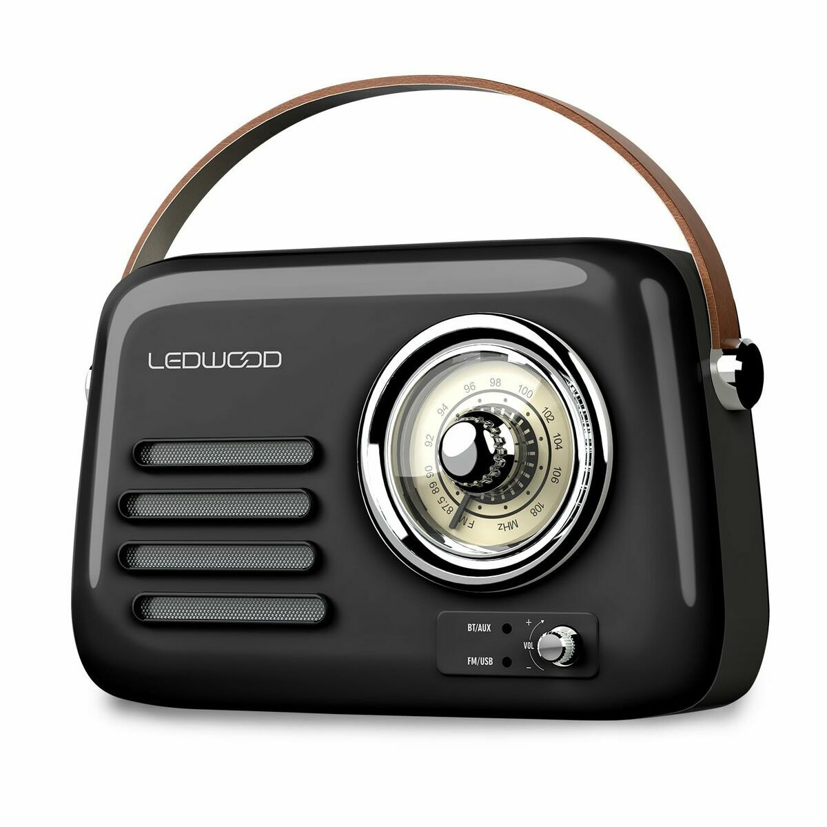 Radio Transistor Ledwood ALMA NEGRO Noir 30 W