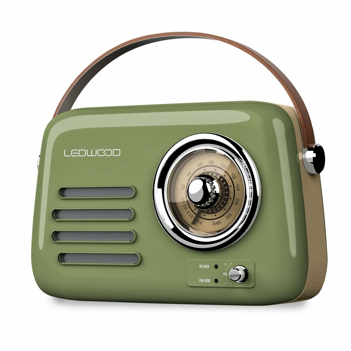 Radio Transistor Ledwood ALMA GREY Vert 30 W
