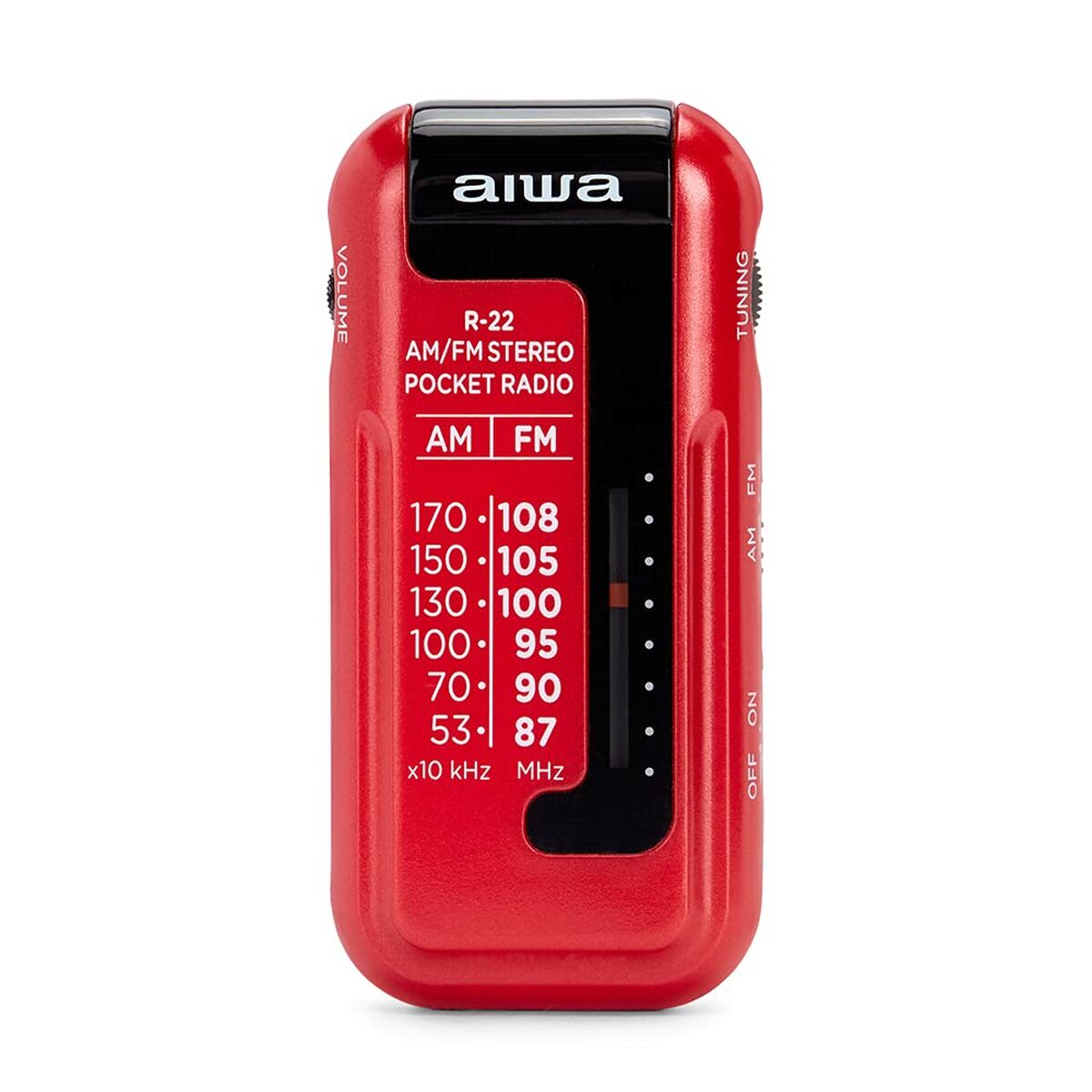 Radio transistor Aiwa R22RD ROJO Rouge AM/FM