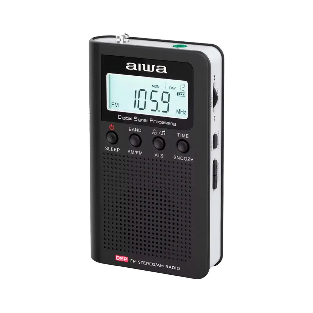 Radio Aiwa RSD-45BK Blanc Noir AM/FM